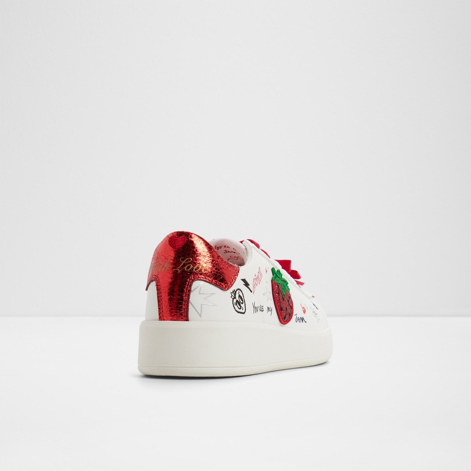 Kadın Beyaz Platform Sneaker-2