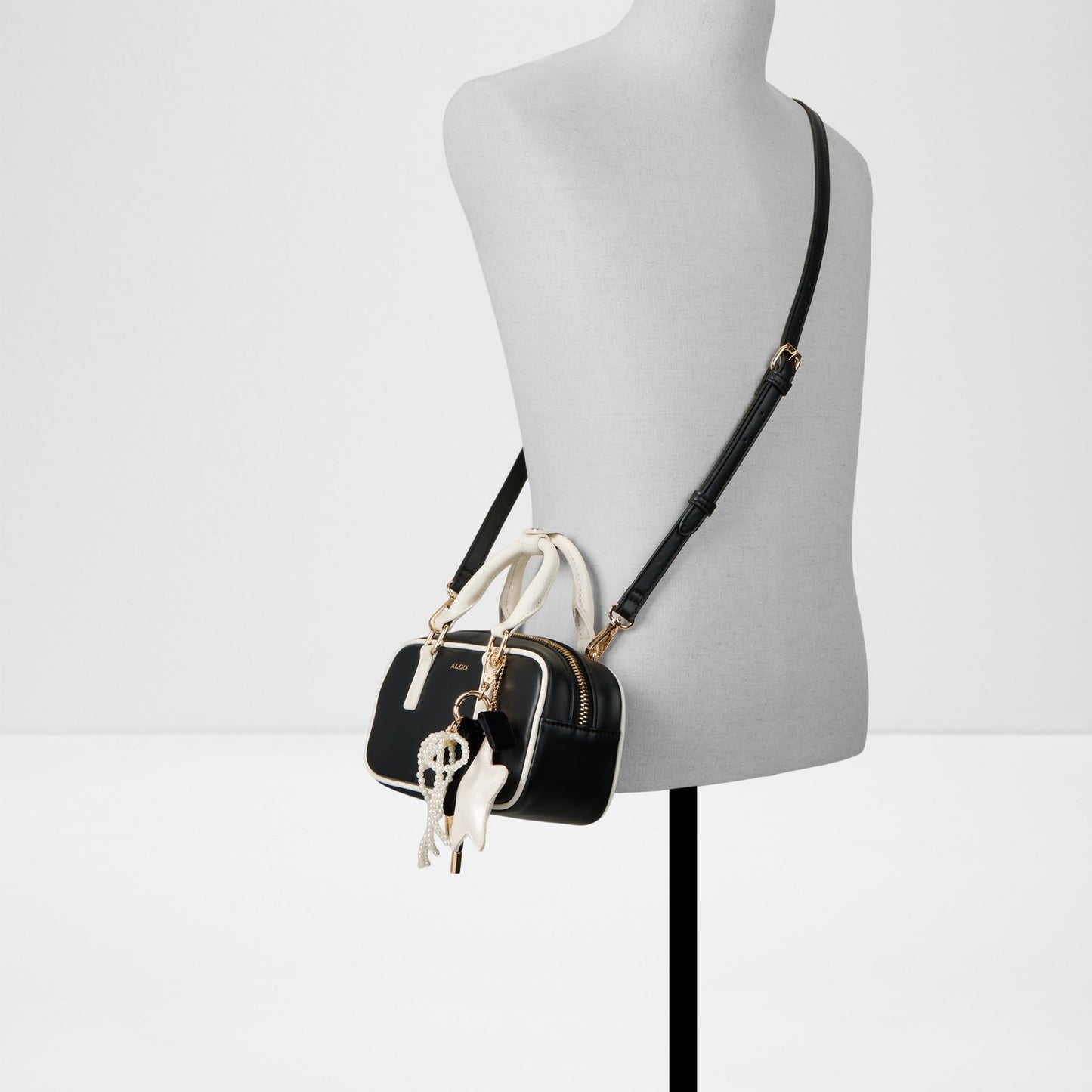 Kadın Siyah Çapraz Çanta-4