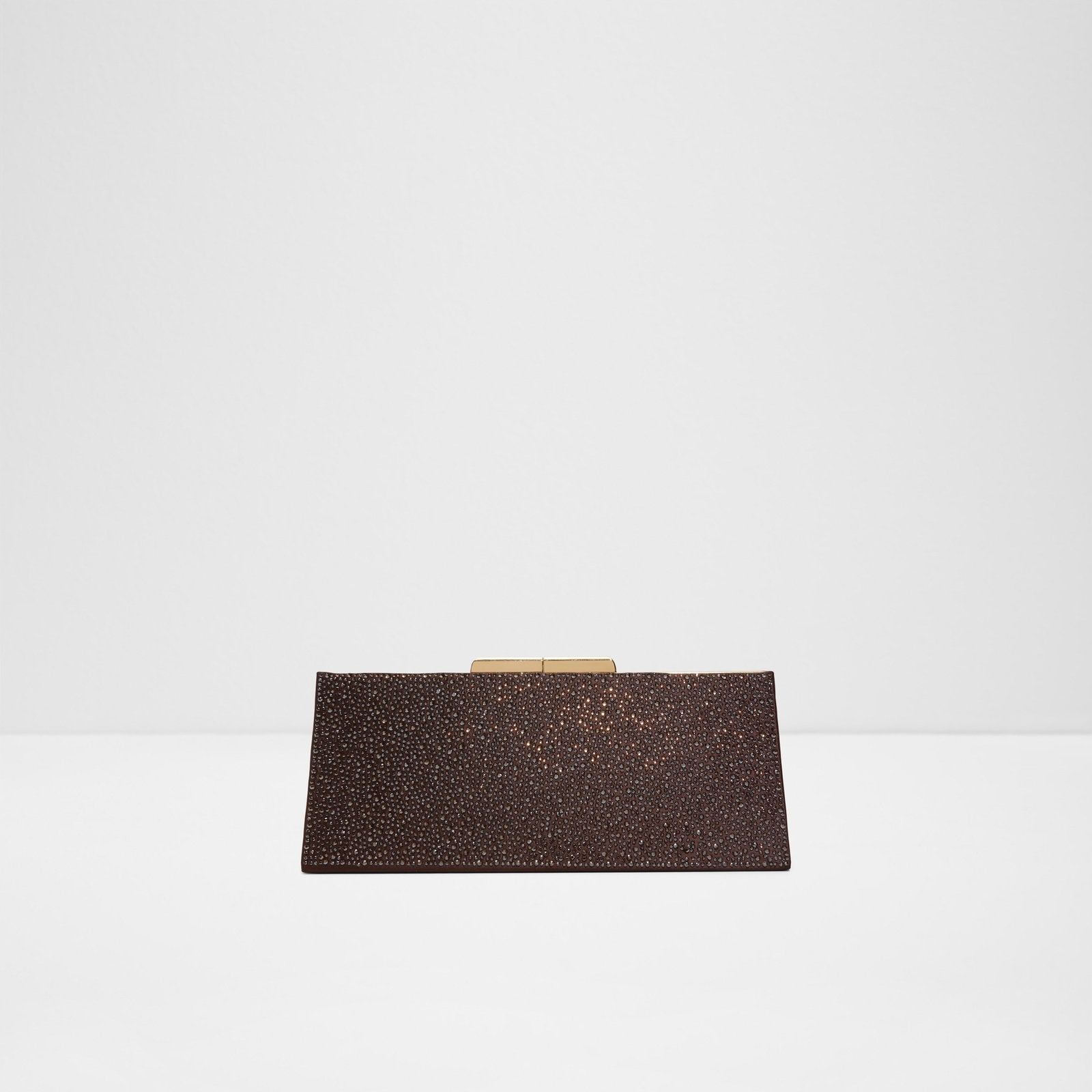 Kadın Kahve Clutch El Çantası-1
