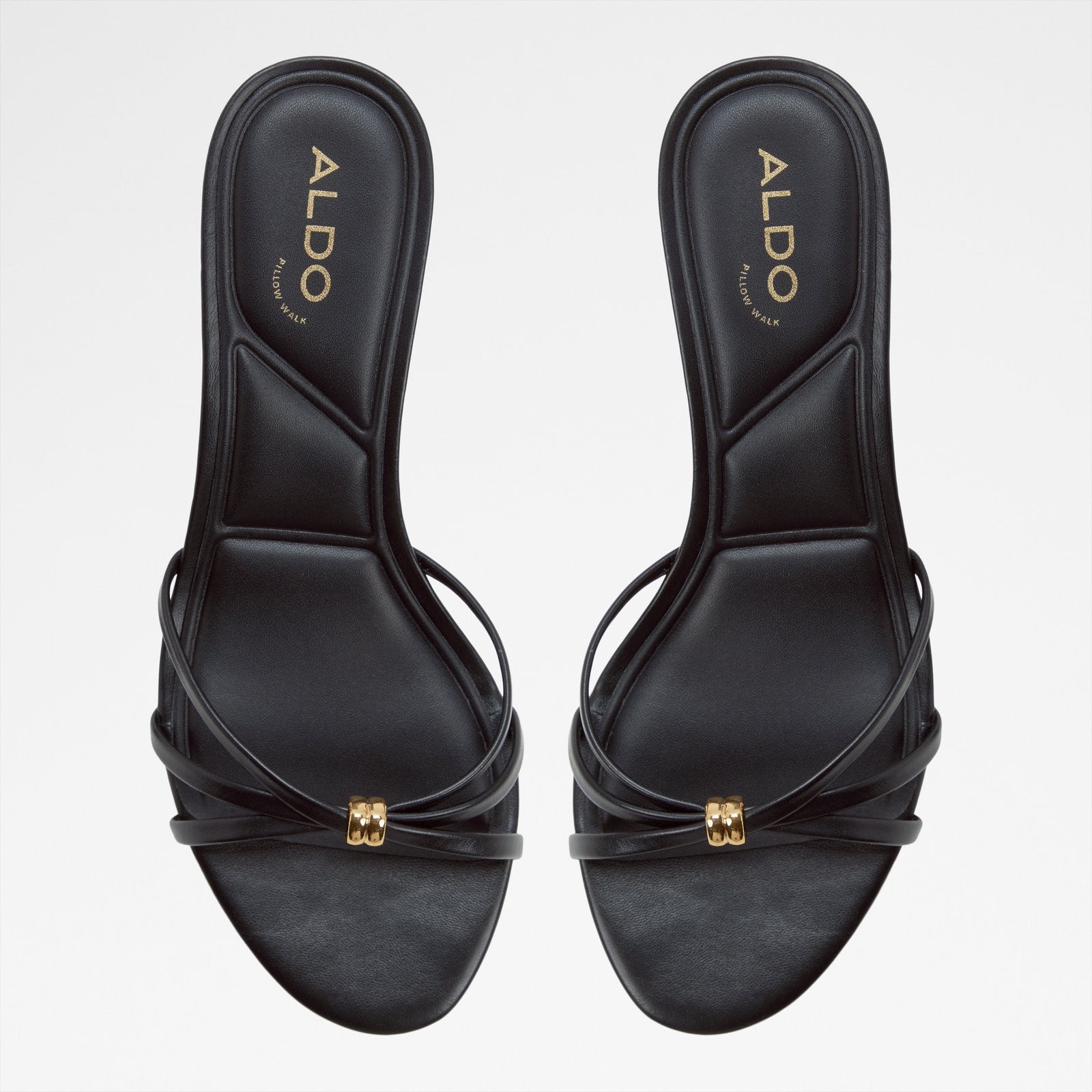 靴 THEREDTHREAD script chunky slides 38 MADALYN Kadın Siyah Terlik – ALDO