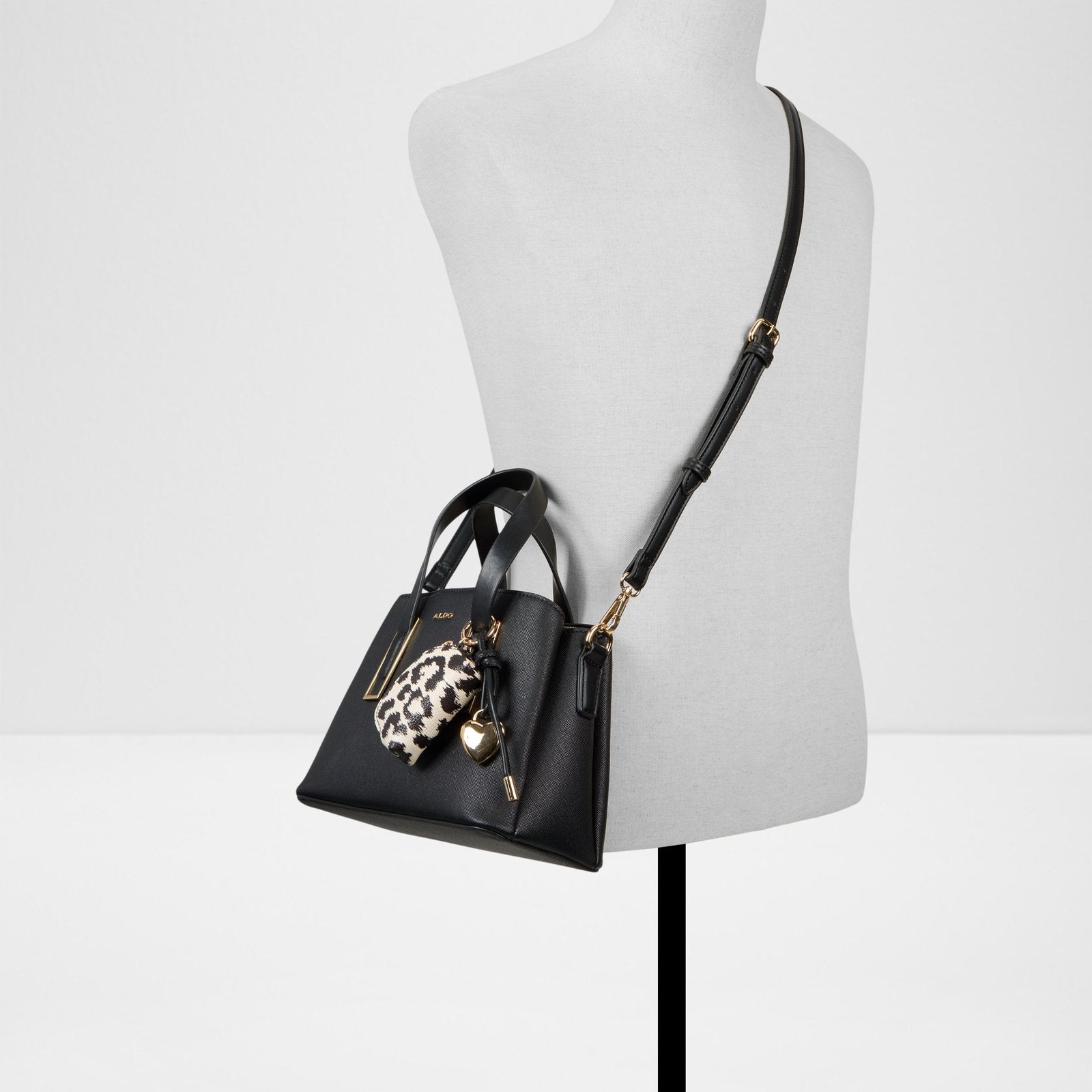 Kadın Siyah Çapraz Çanta-4