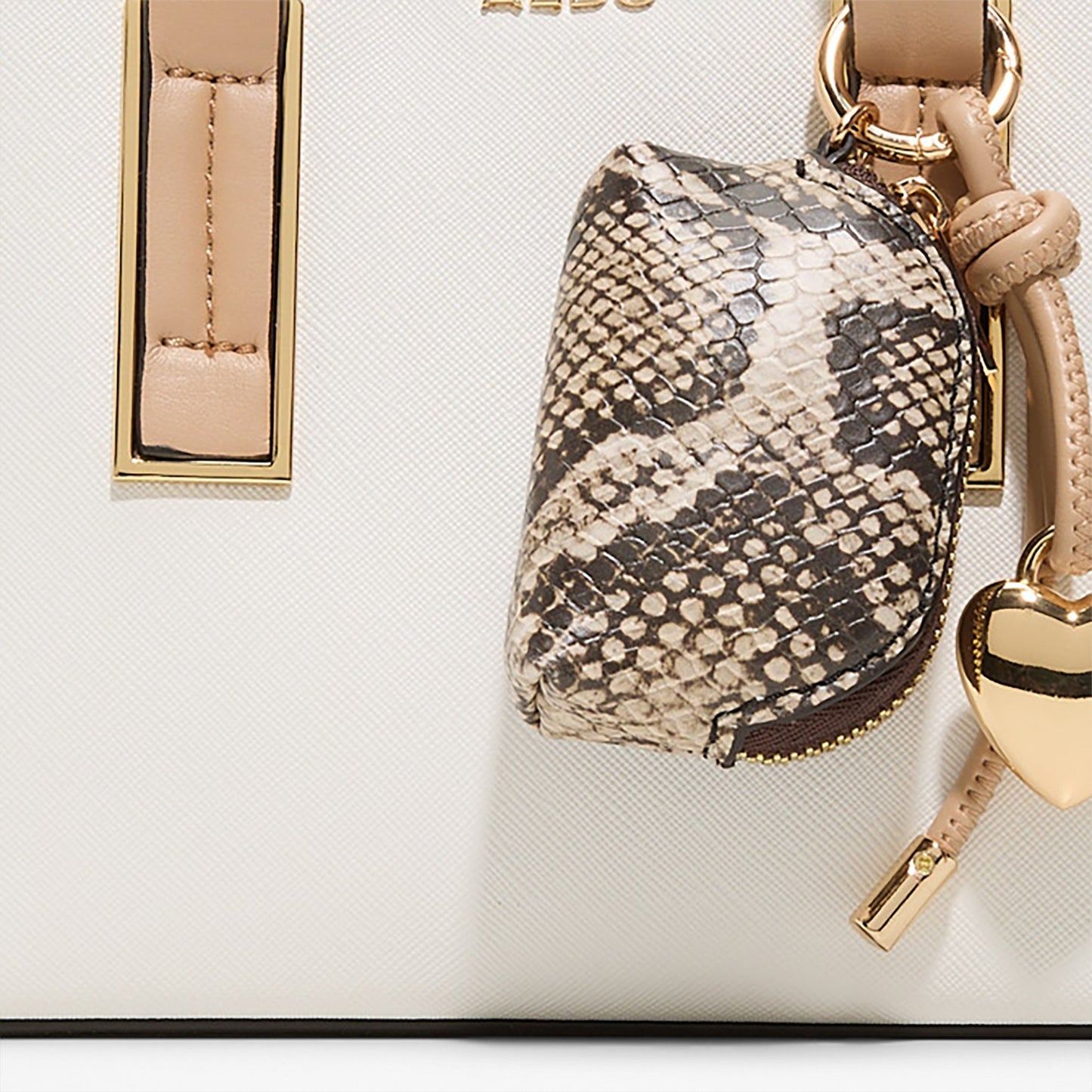 Kadın Ekru Çapraz Çanta-5