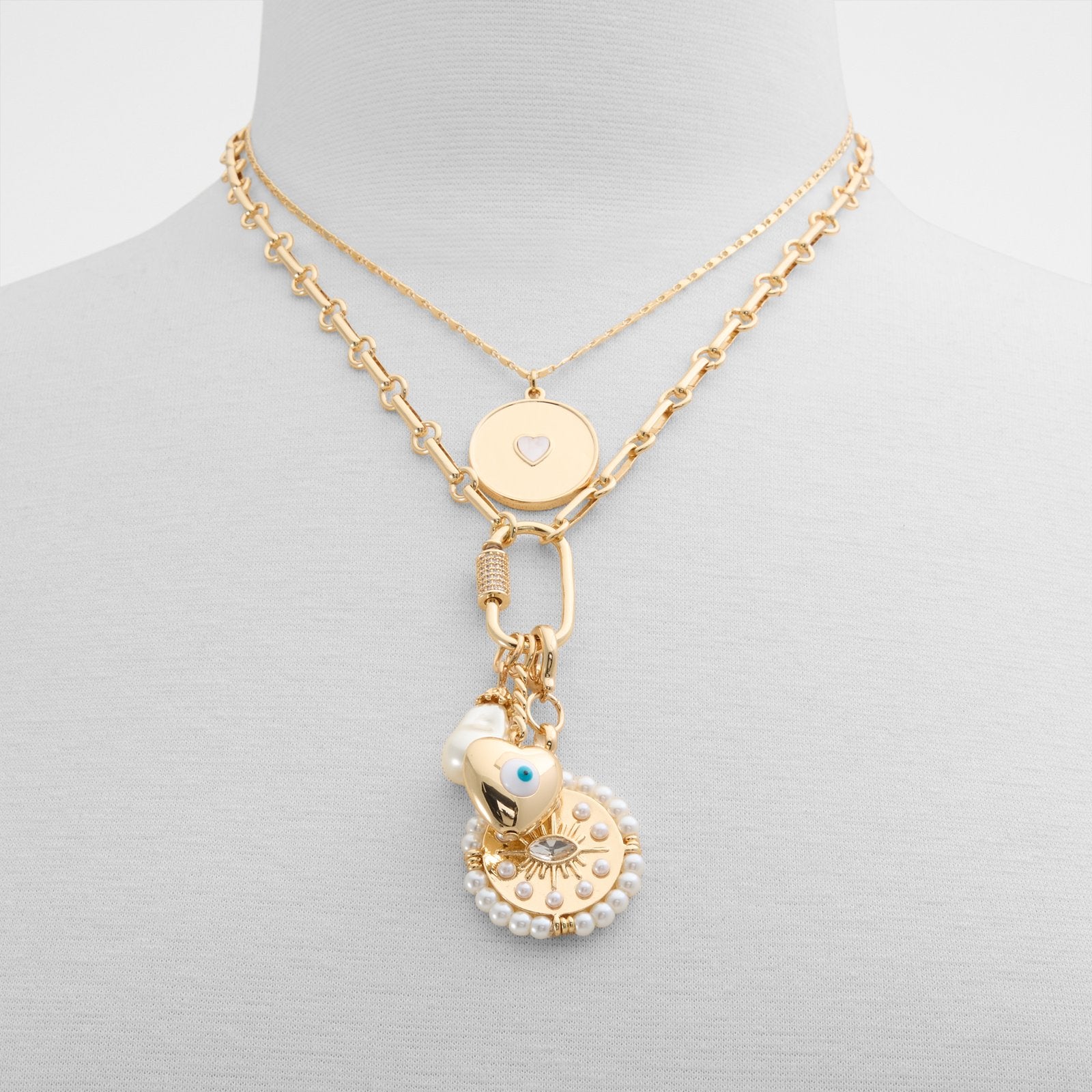 Kadın Gold Rengi Kolye-2