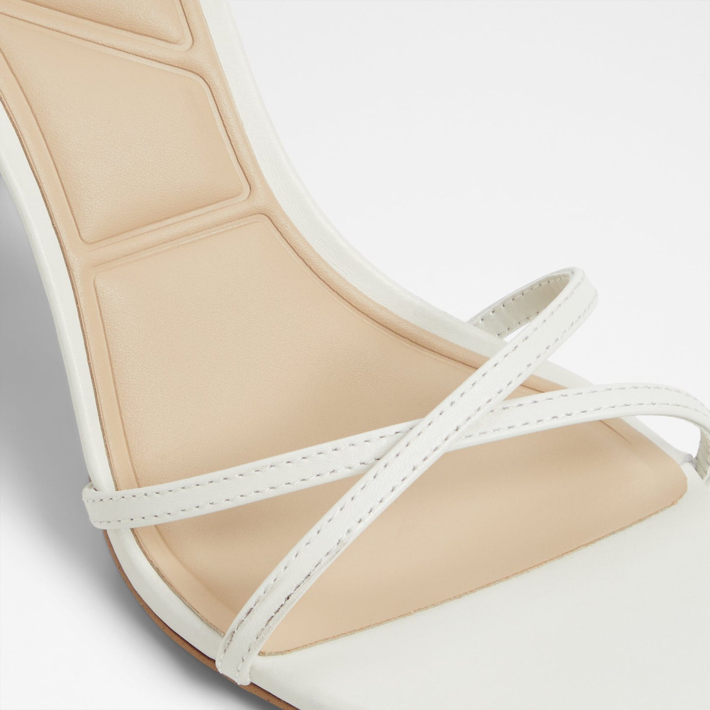 Kadın Beyaz Topuklu Sandalet-7