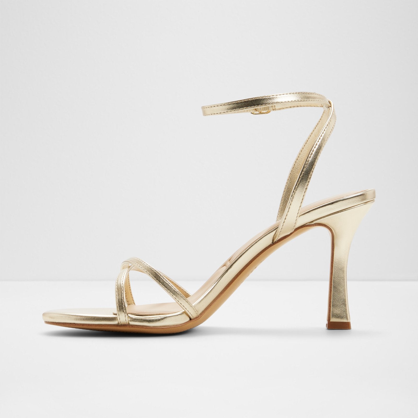 Kadın Gold Topuklu Sandalet-3