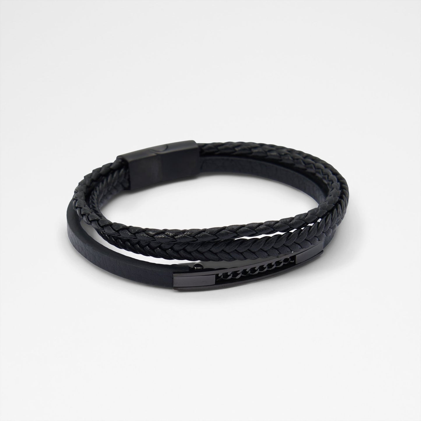 Erkek Hakiki Deri Kahve Bileklik-1