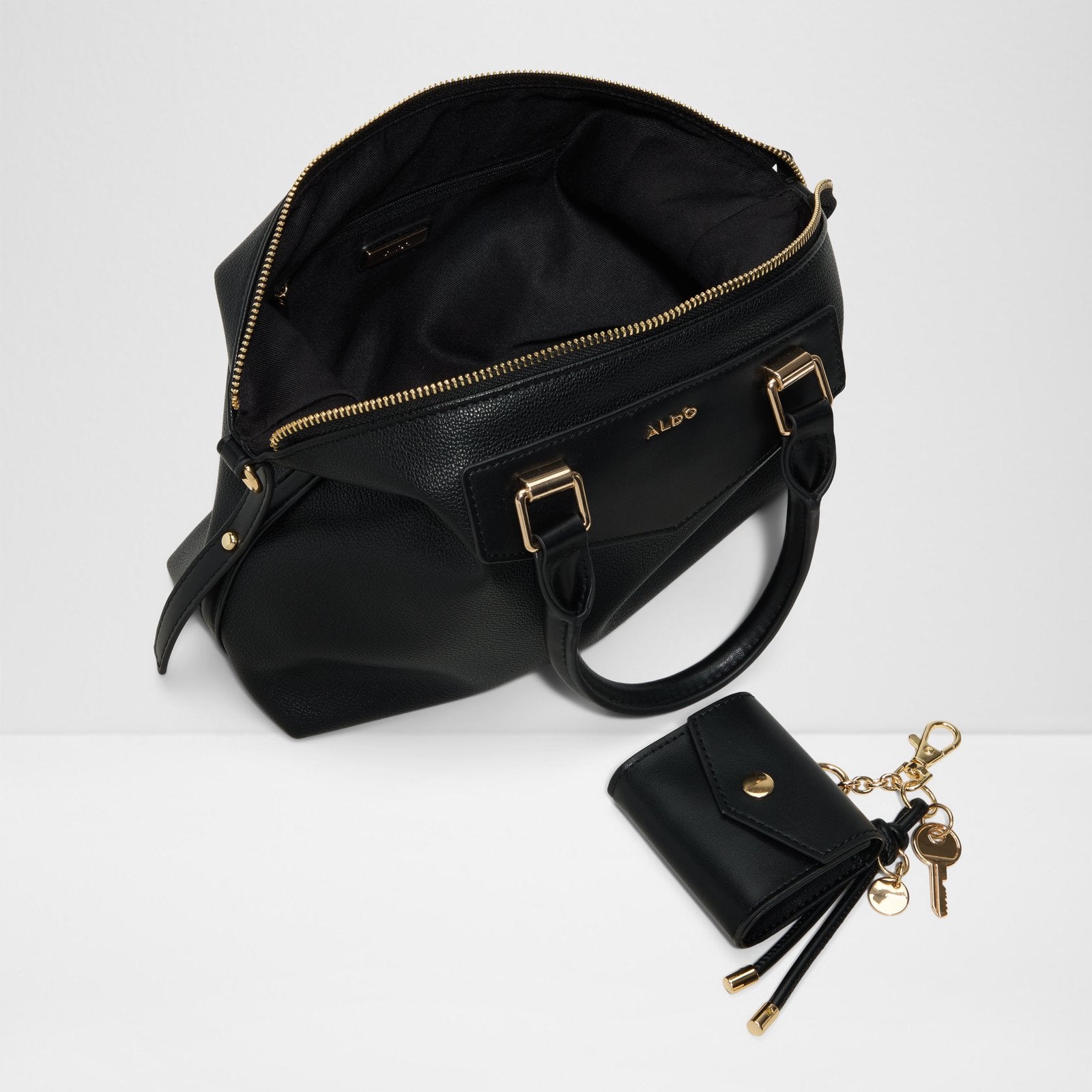 Kadın Siyah El ve Omuz Çantası-3