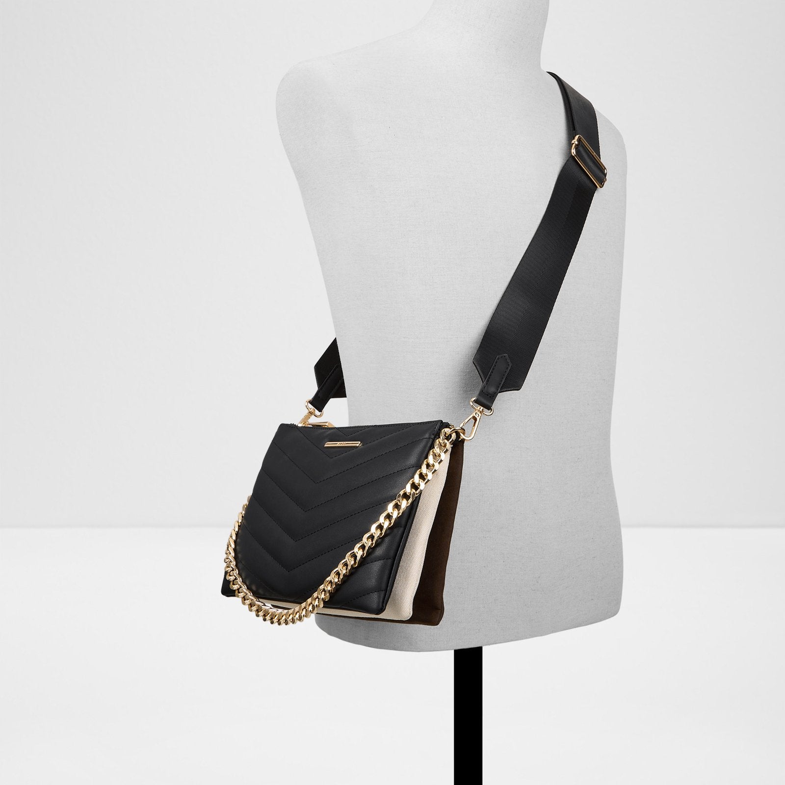 Kadın Siyah Çapraz Çanta-4