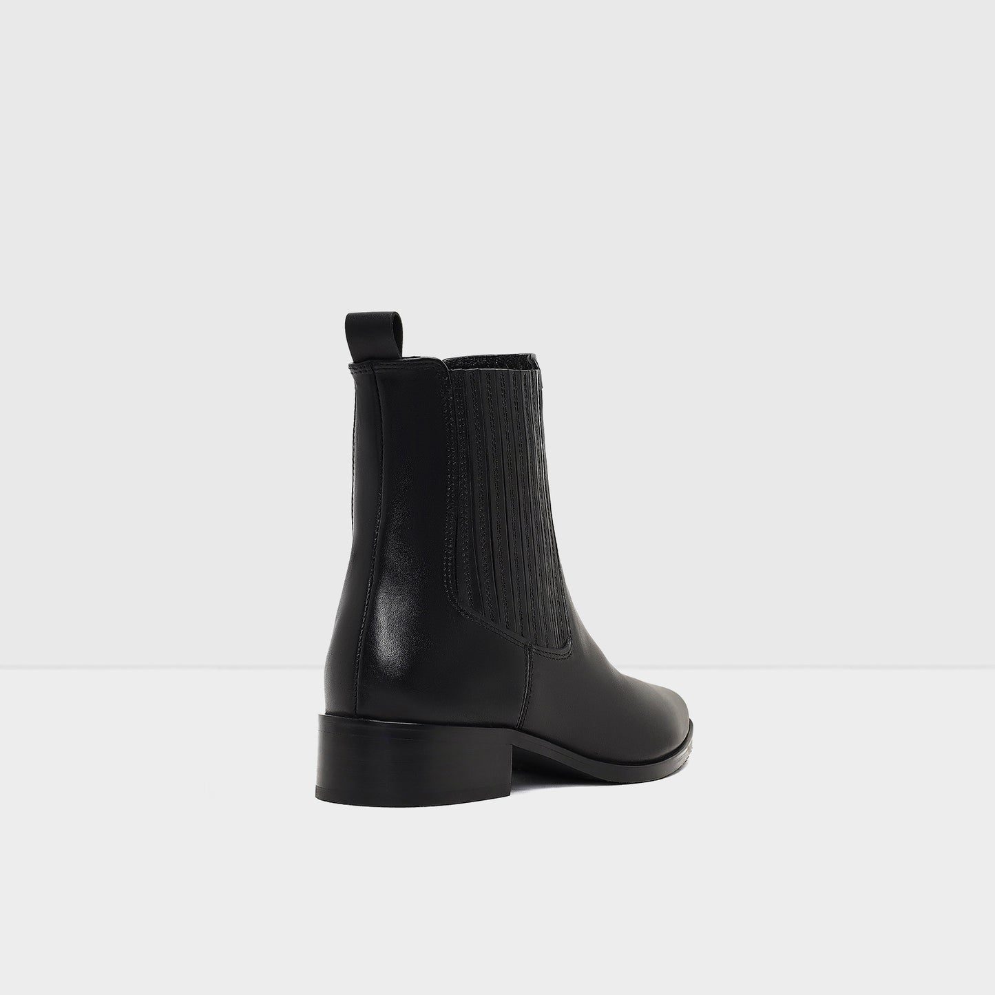 Kadın Siyah Hakiki Deri Bot-2