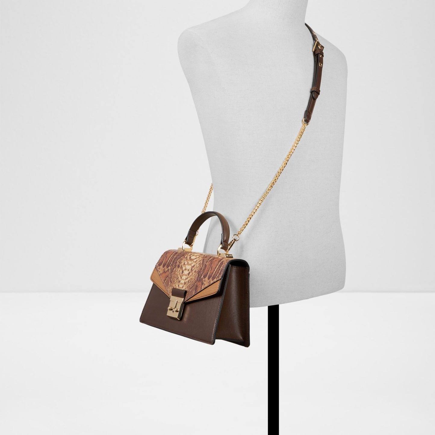 Kadın Kahverengi Çapraz Çanta-4