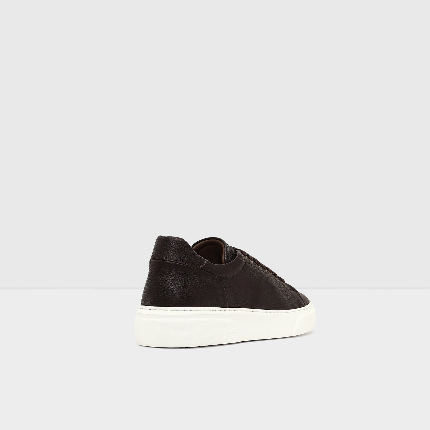 Hakiki Deri Erkek Kahve Sneaker-2