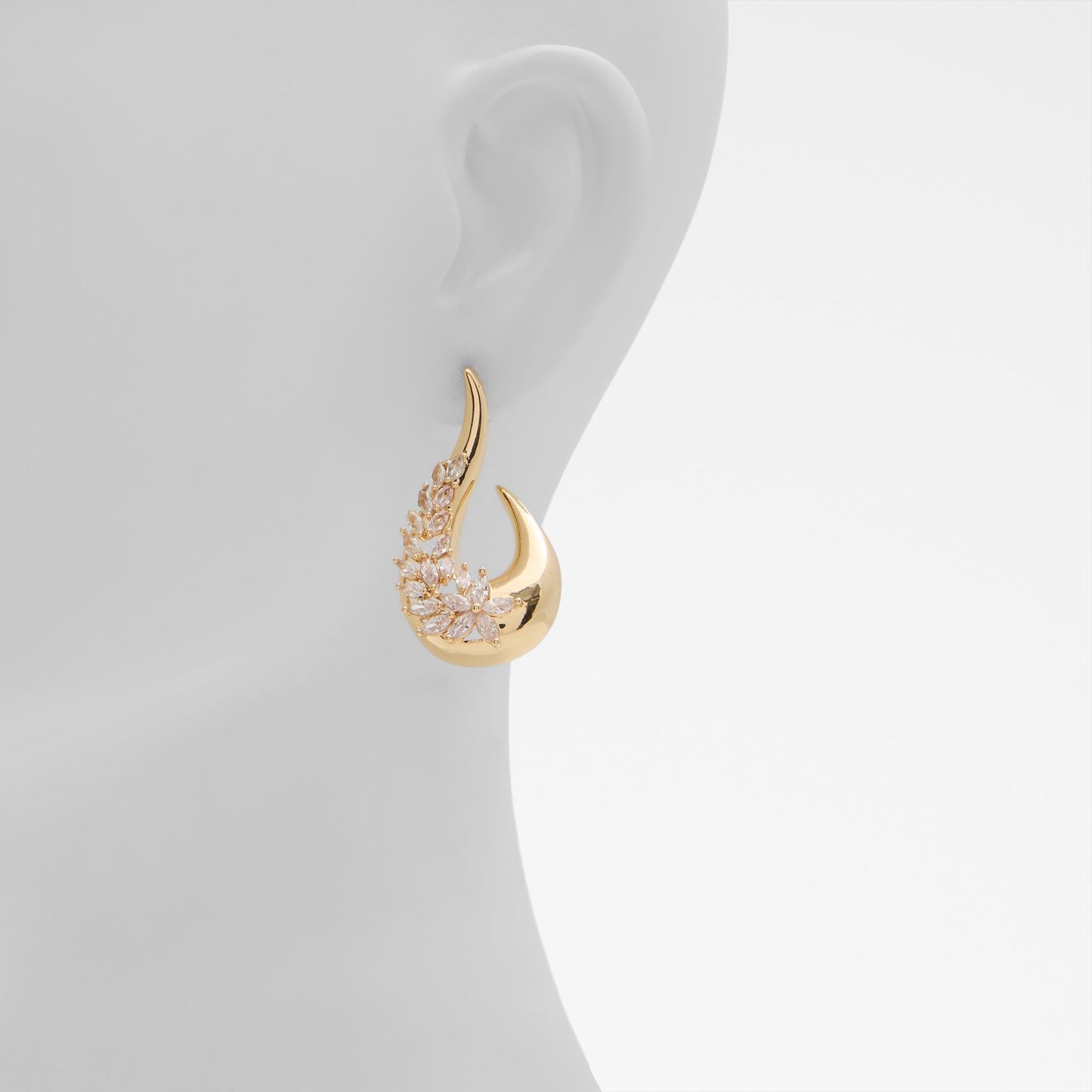 Kadın Gold Rengi Küpe-2