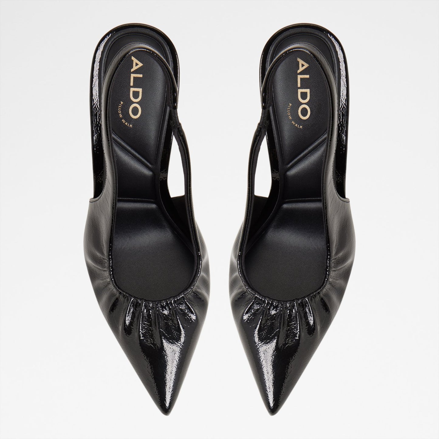 Kadın Siyah Arkası Açık Topuklu Ayakkabı-6