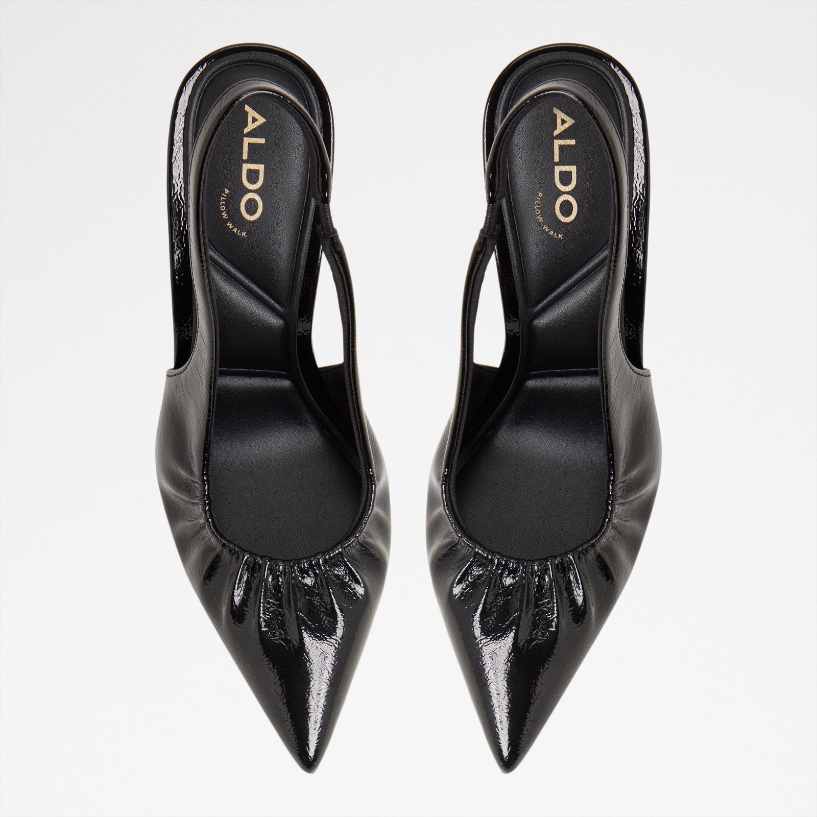 Kadın Siyah Arkası Açık Topuklu Ayakkabı-6