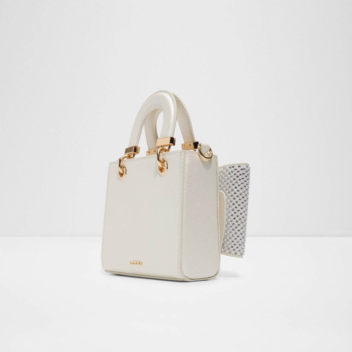 Kadın Beyaz Clutch El Çantası-2