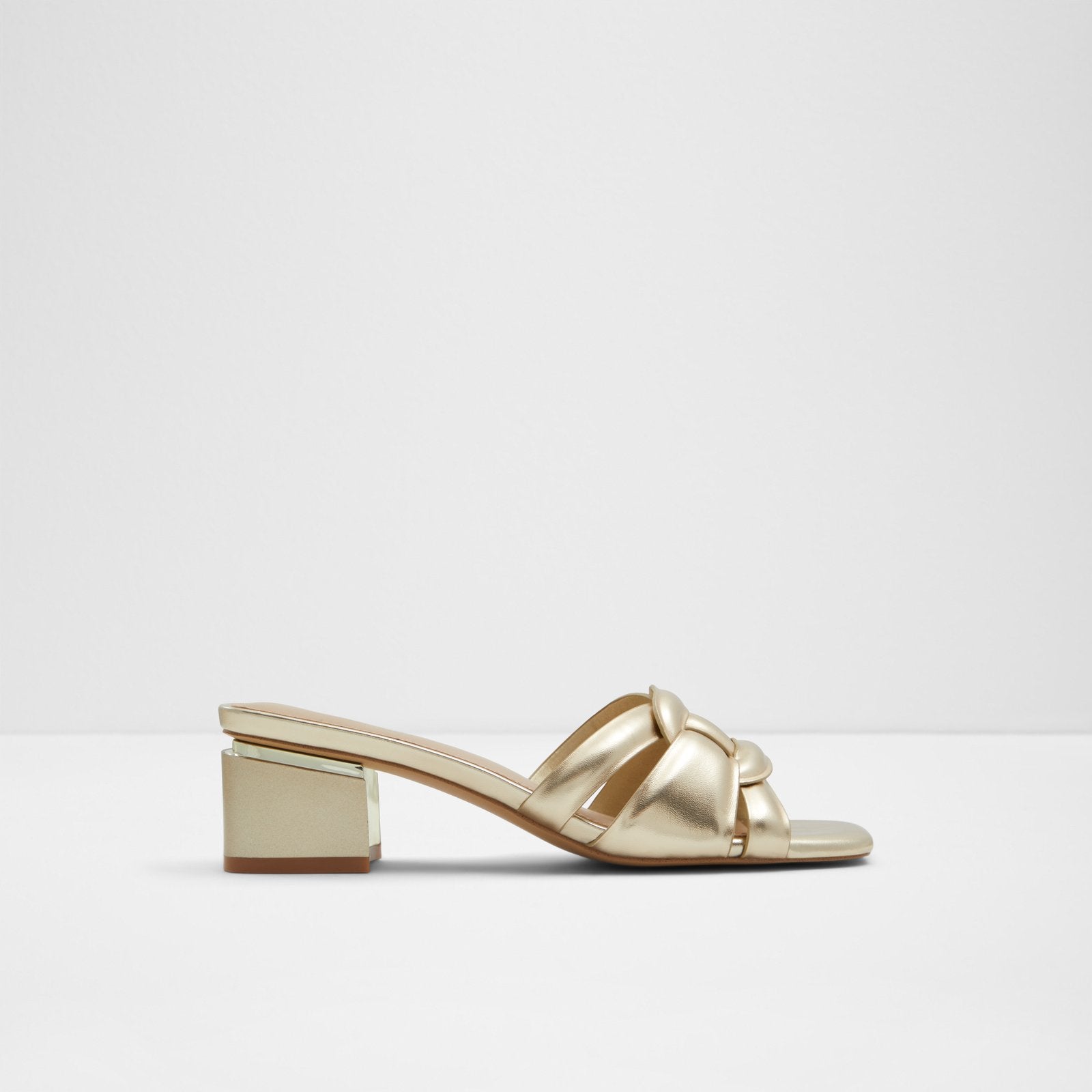 Kadın Altın Topuklu Terlik-1