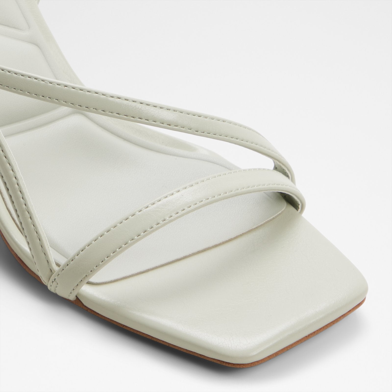 Kadın Mavi Topuklu Sandalet-5