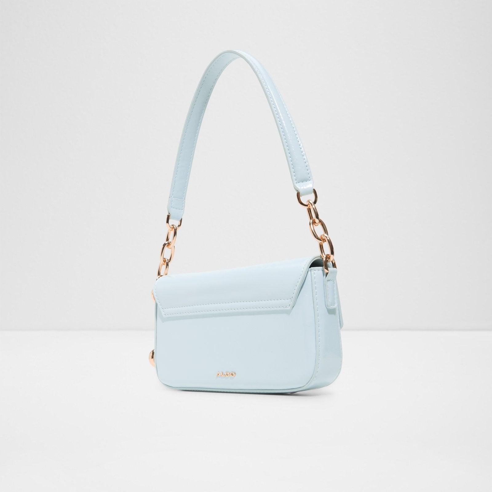 Kadın Mavi Omuz ve El Çantası-2