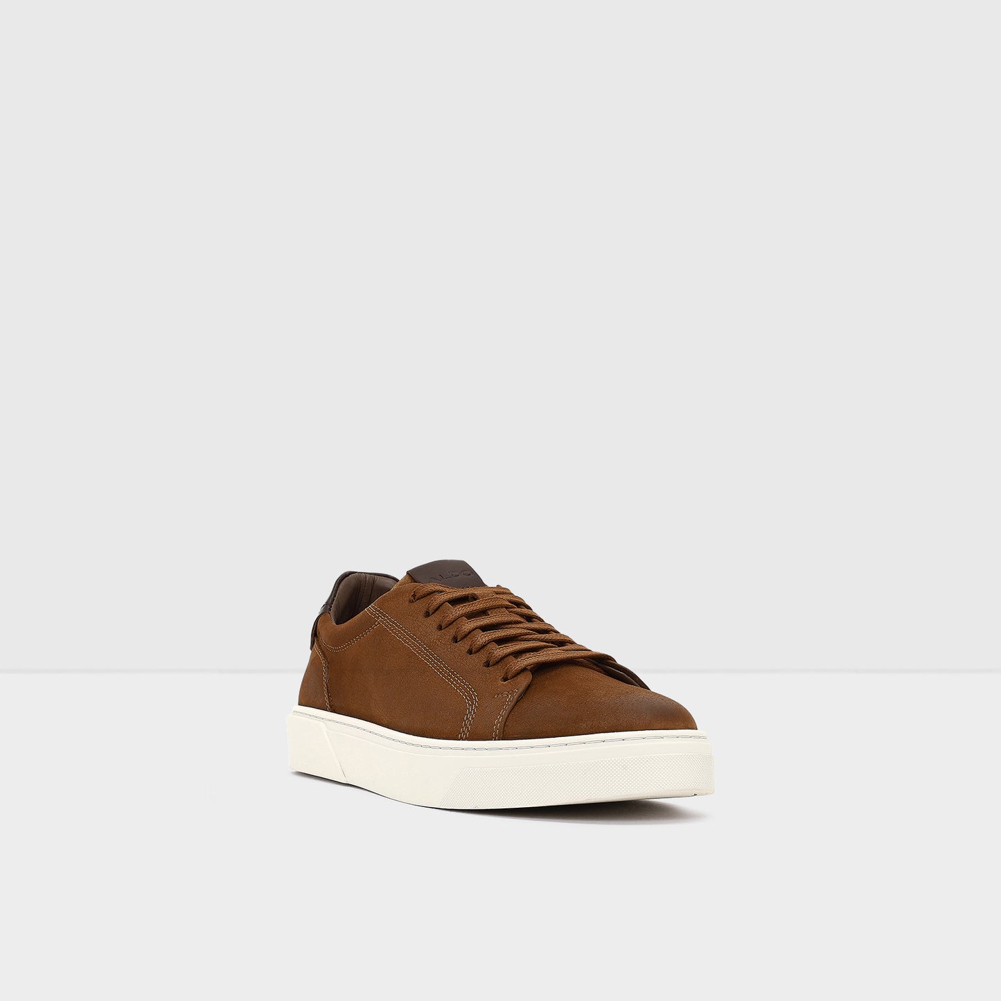 Gerçek Deri Taba Erkek Sneaker-4