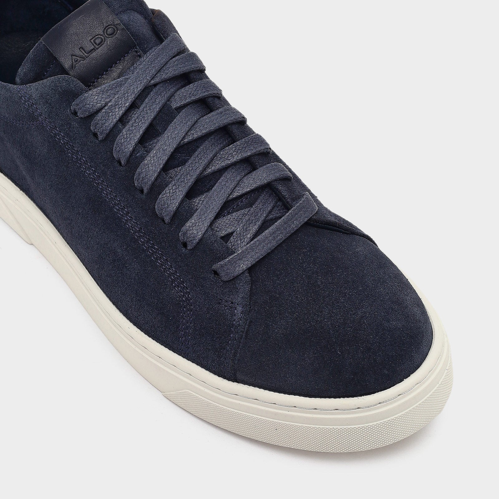 Gerçek Deri Lacivert Erkek Sneaker-5