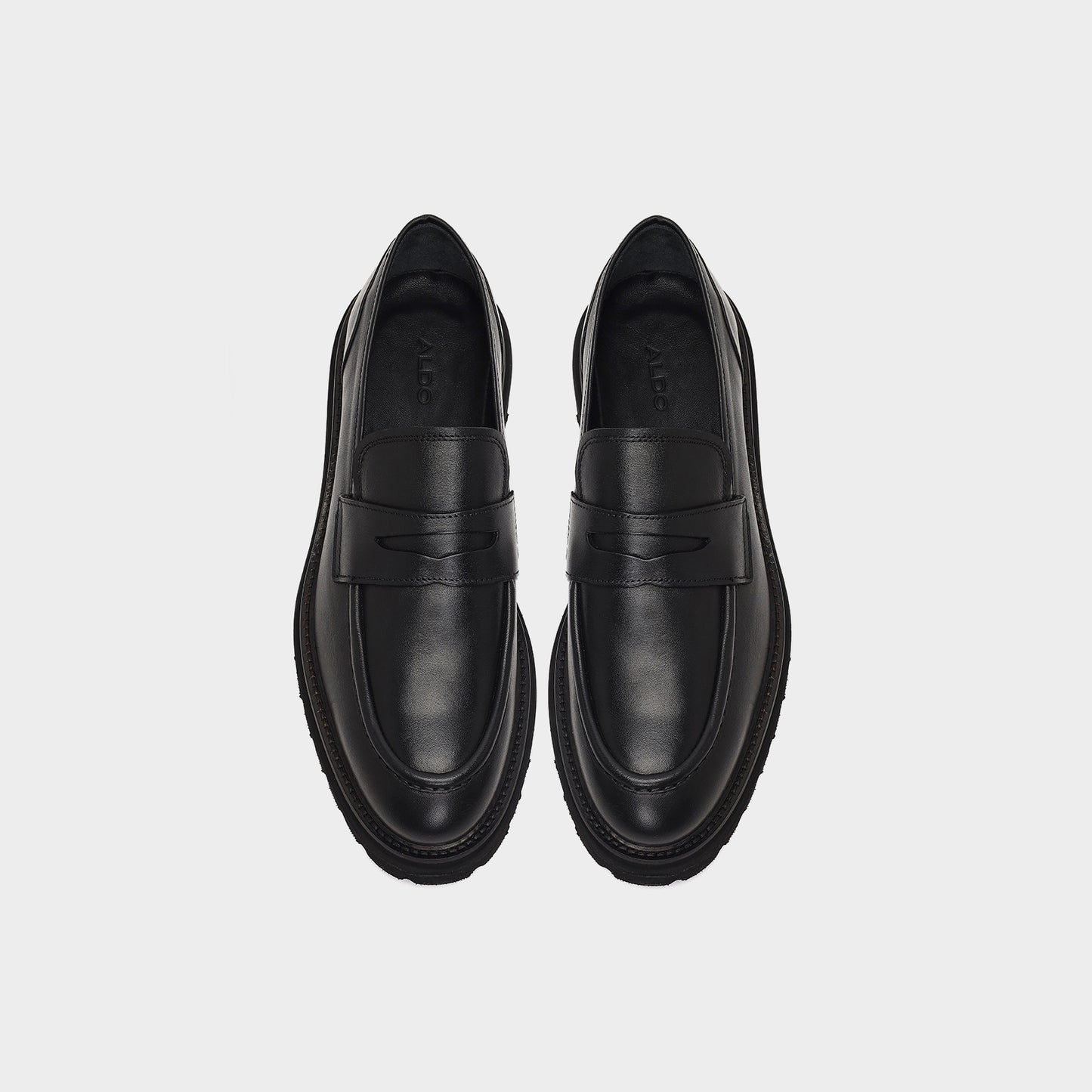 Hakiki Deri Erkek Siyah Loafer Ayakkabı-6
