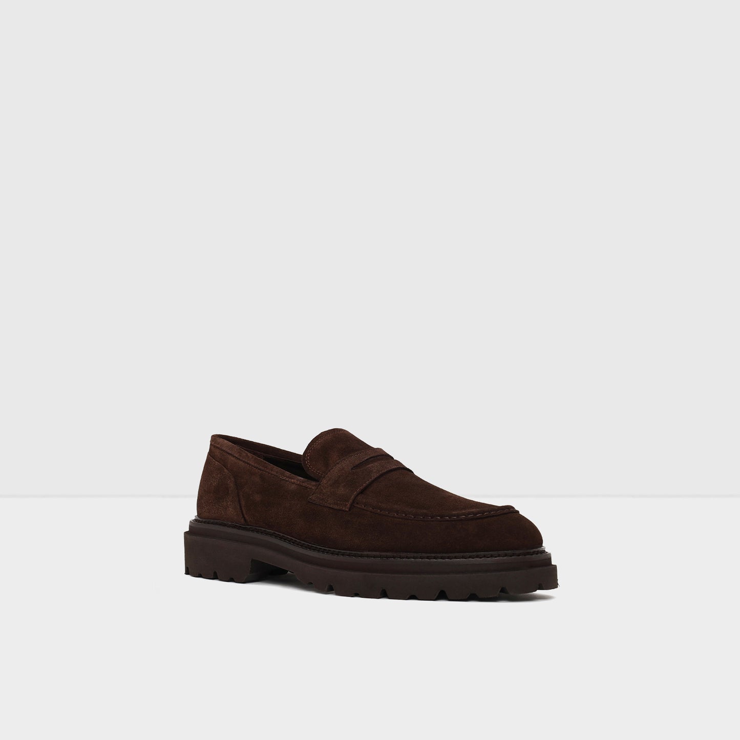 Hakiki Deri Erkek Bej Loafer Ayakkabı-4