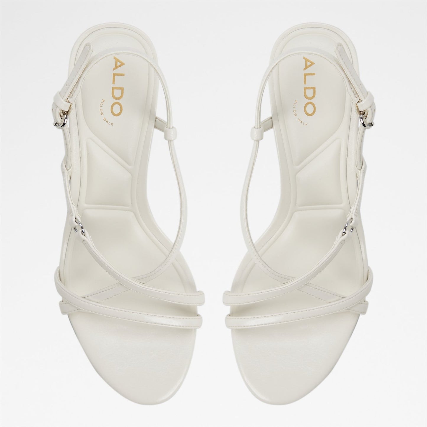 Kadın Beyaz Topuklu Sandalet-6