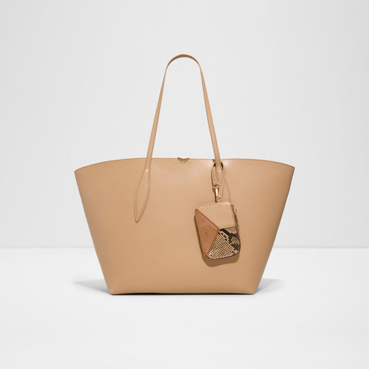 Kadın Bej Omuz ve El Çantası-1