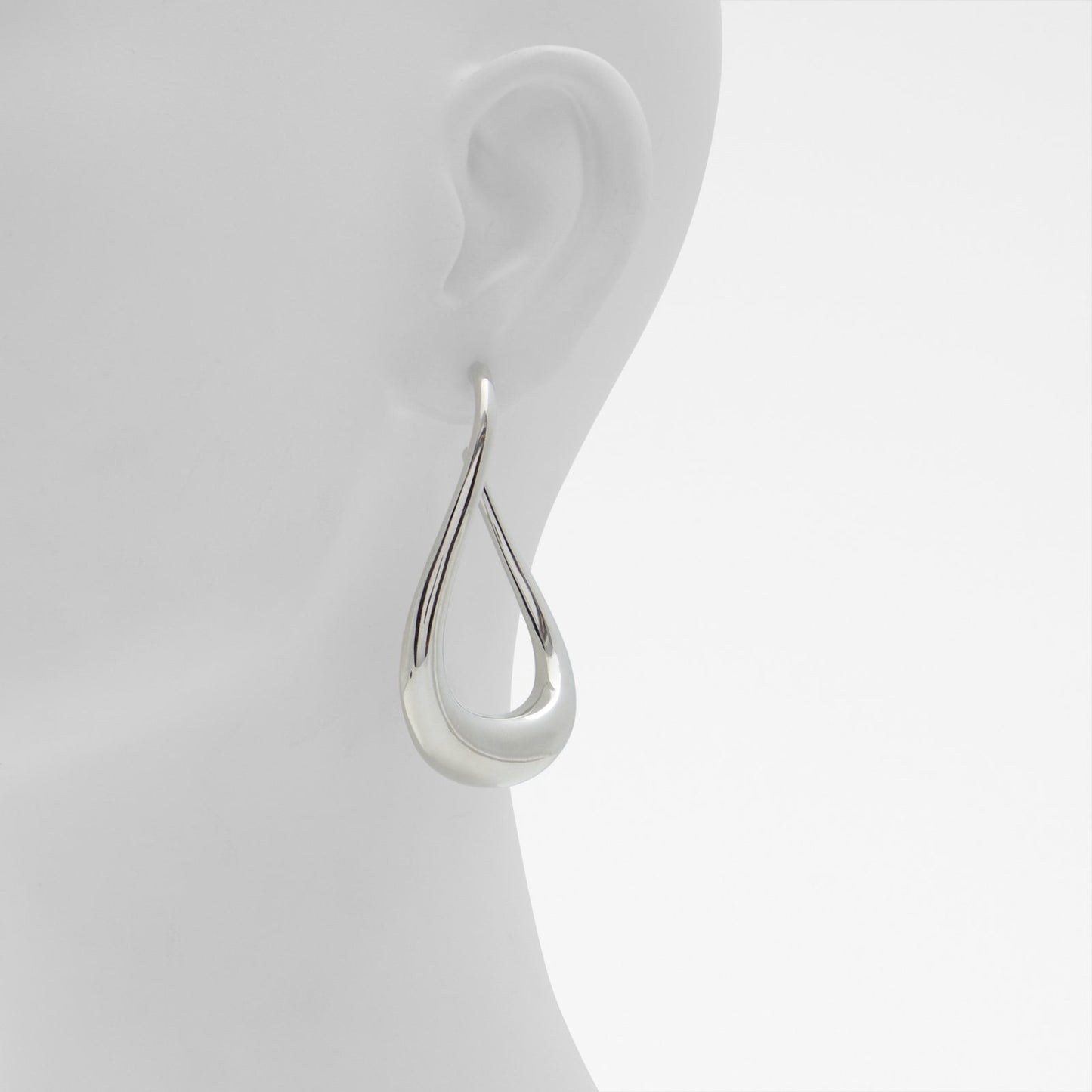 Kadın Gümüş Rengi Küpe-2