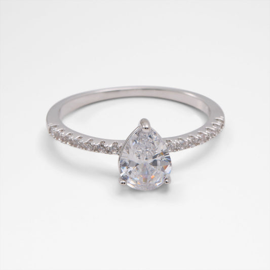 Kadın Gümüş Rengi Yüzük-1