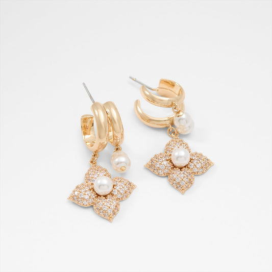 Kadın Gold Rengi Küpe-1