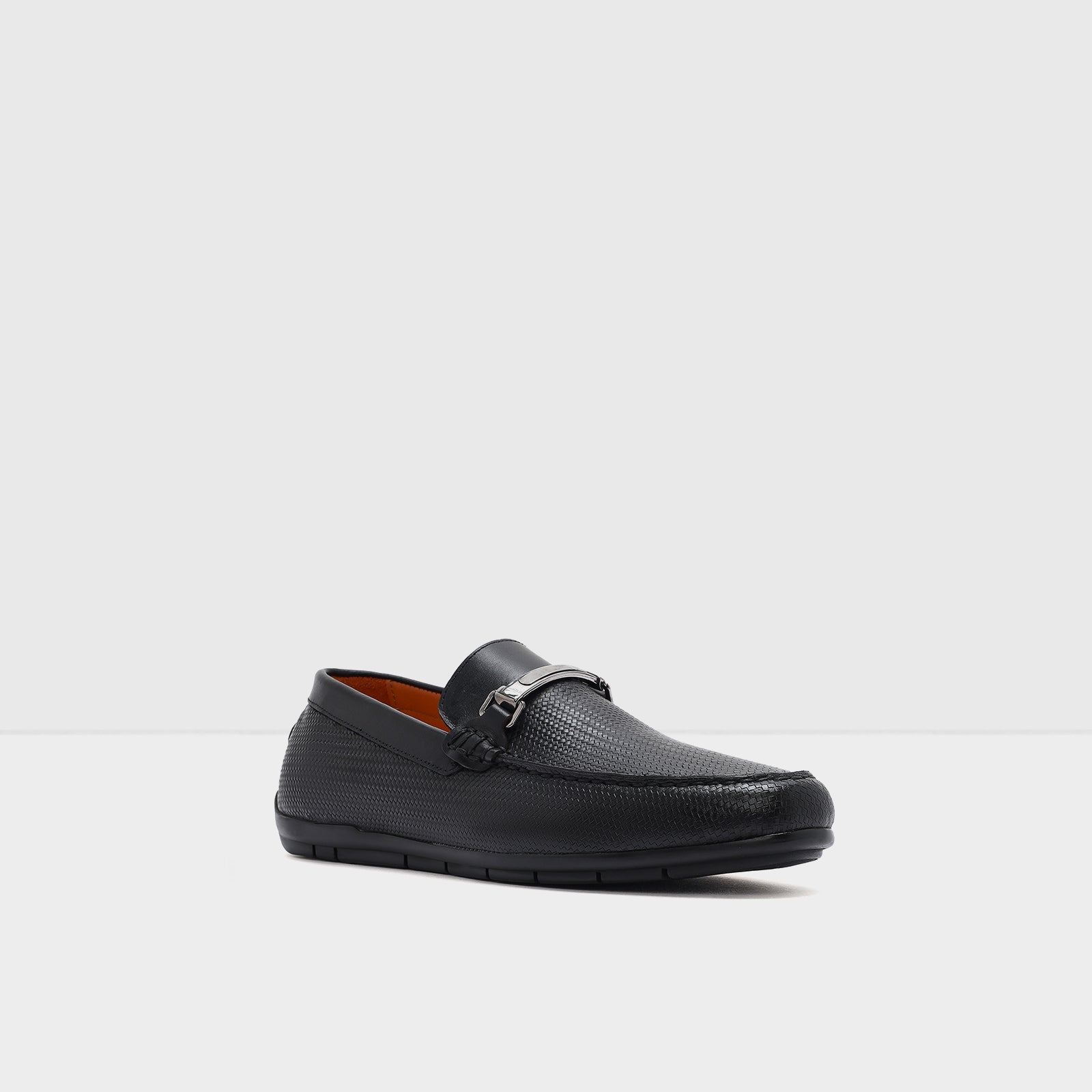 Erkek Siyah Loafer-4
