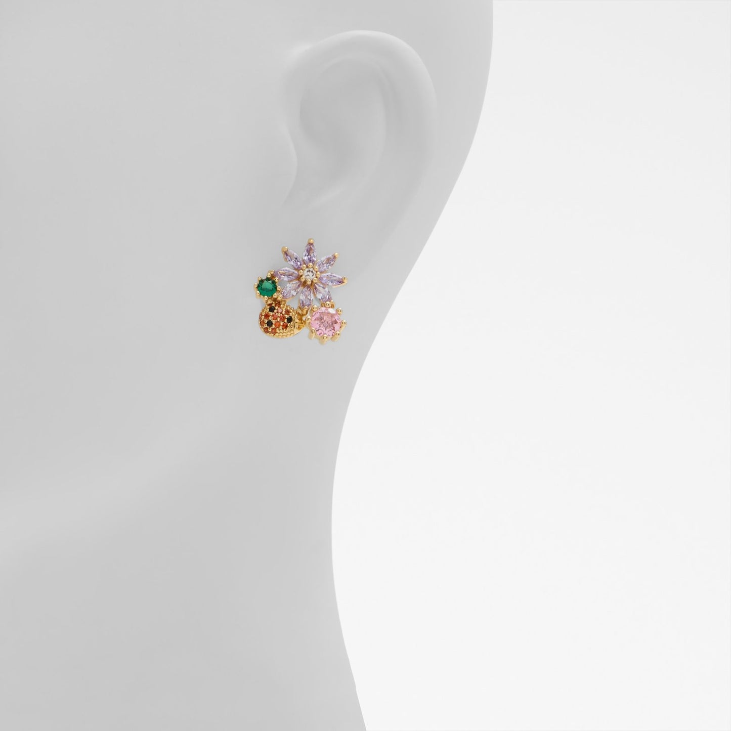 Gold Rengi Kadın Küpe-2