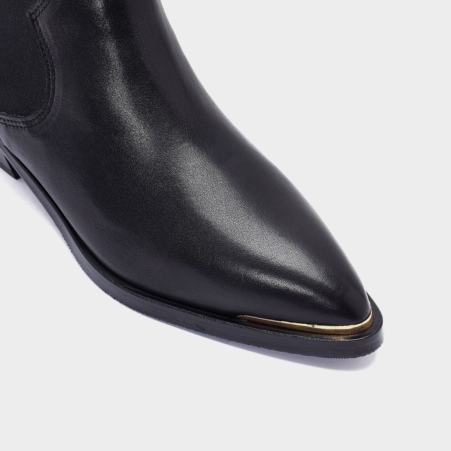 Kadın Siyah Western Bot-5