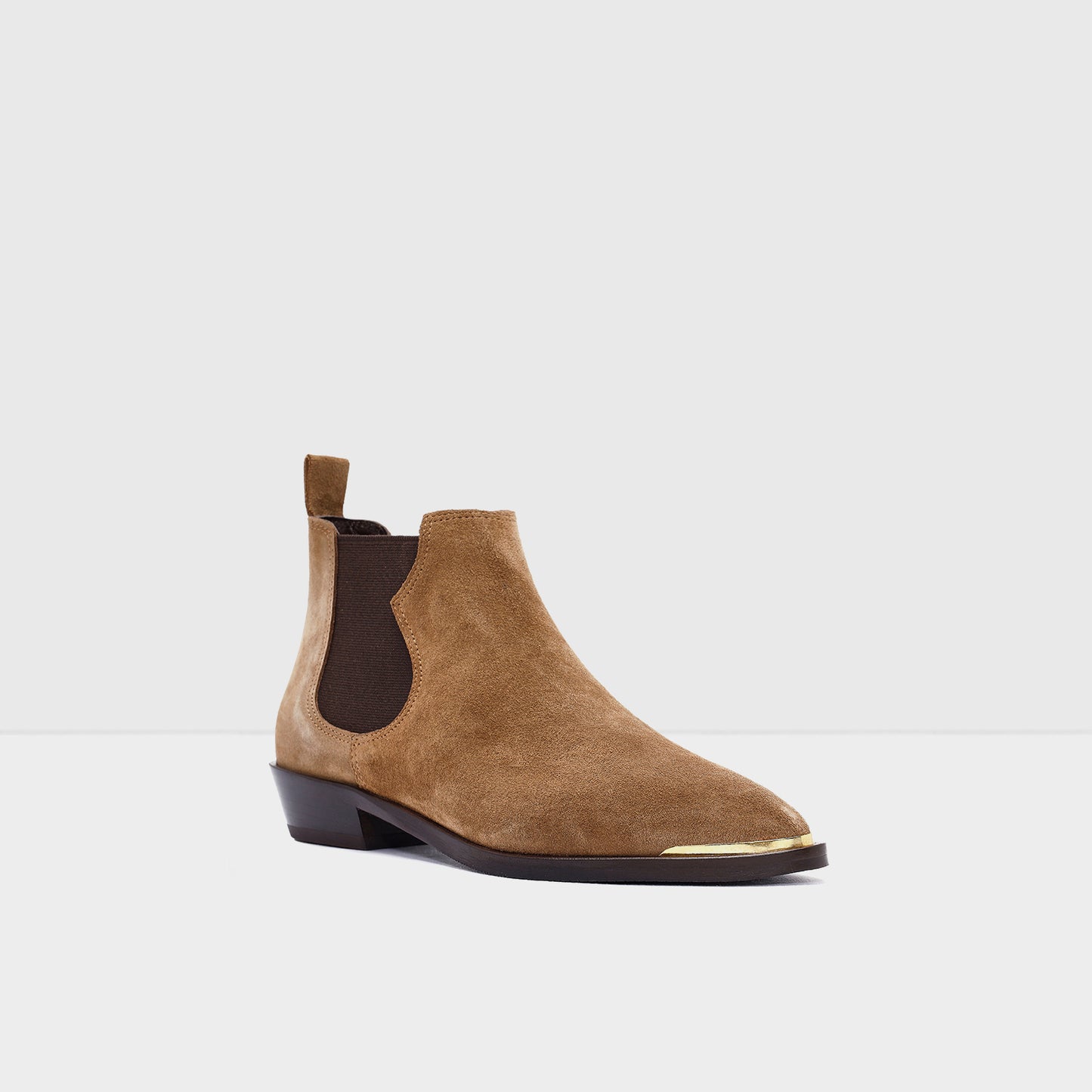 Kadın Bej Western Bot-4