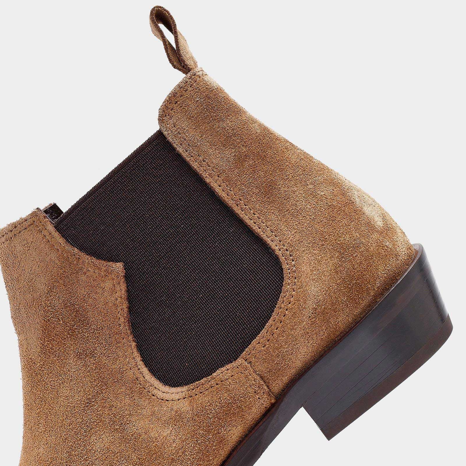 Kadın Bej Western Bot-7