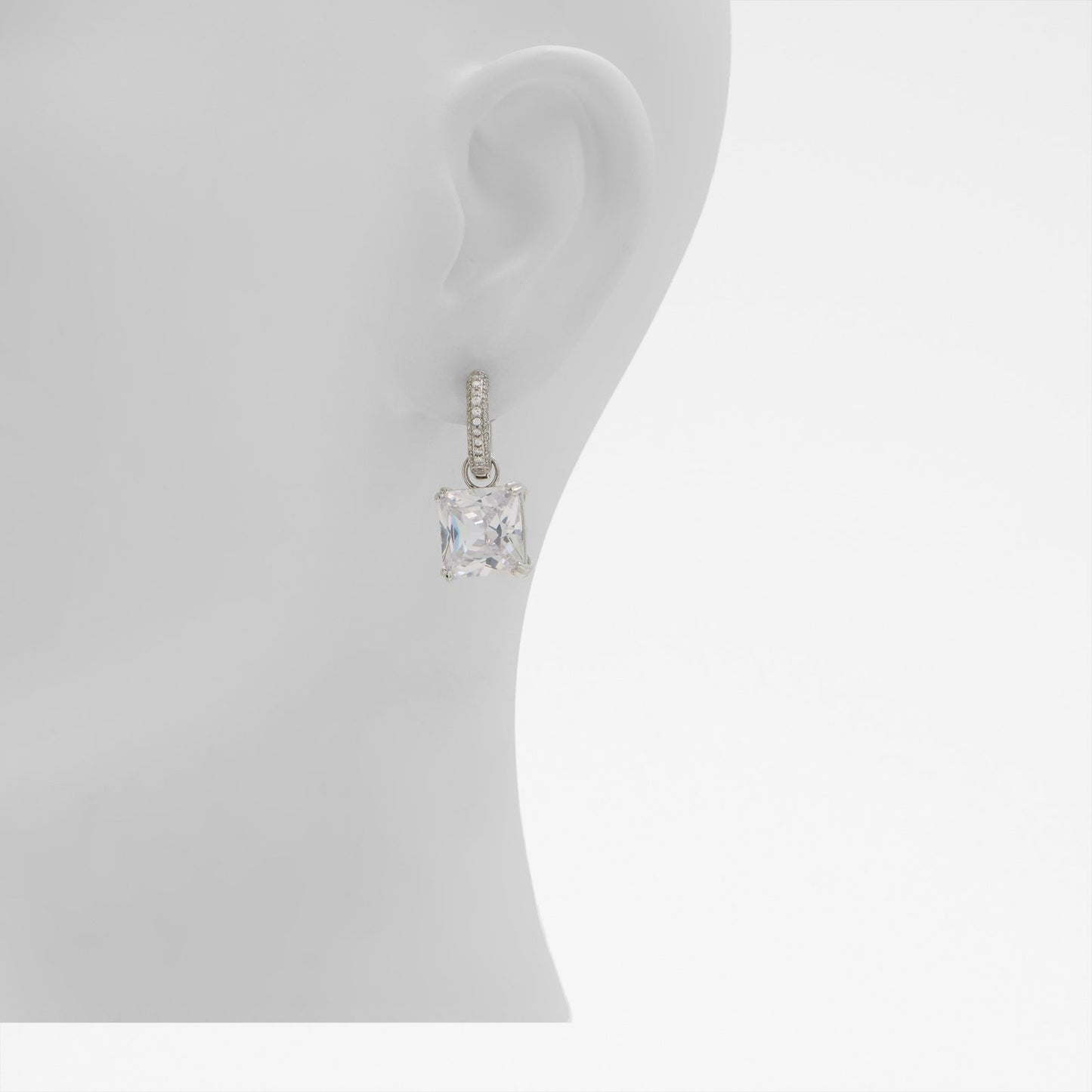 Kadın Gümüş Rengi Küpe-2