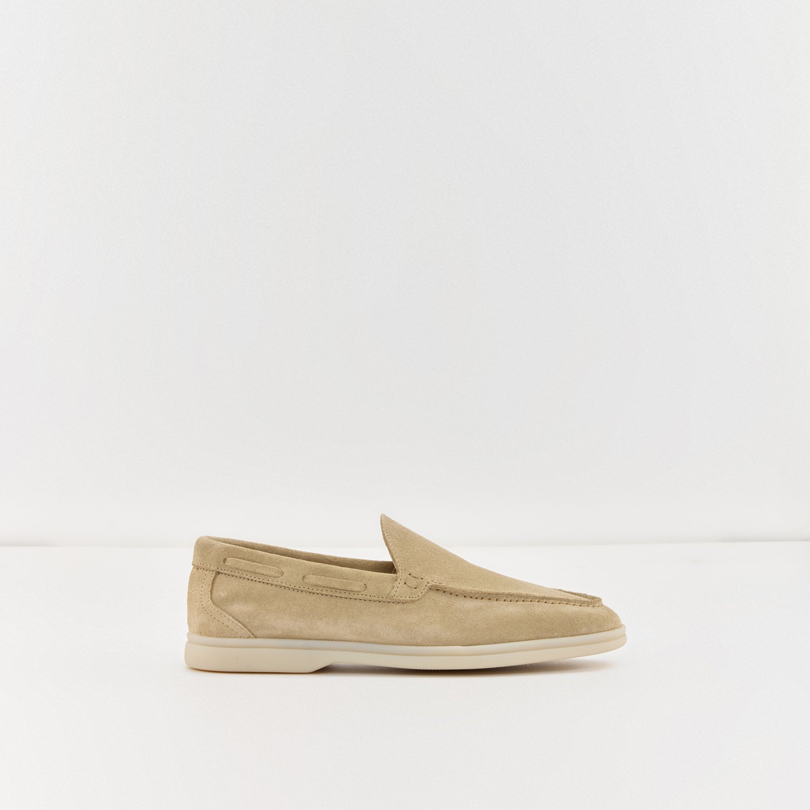 Kadın Bej Loafer-1