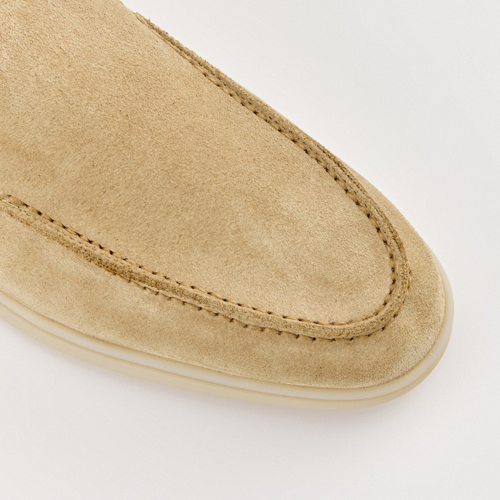 Kadın Bej Loafer-5