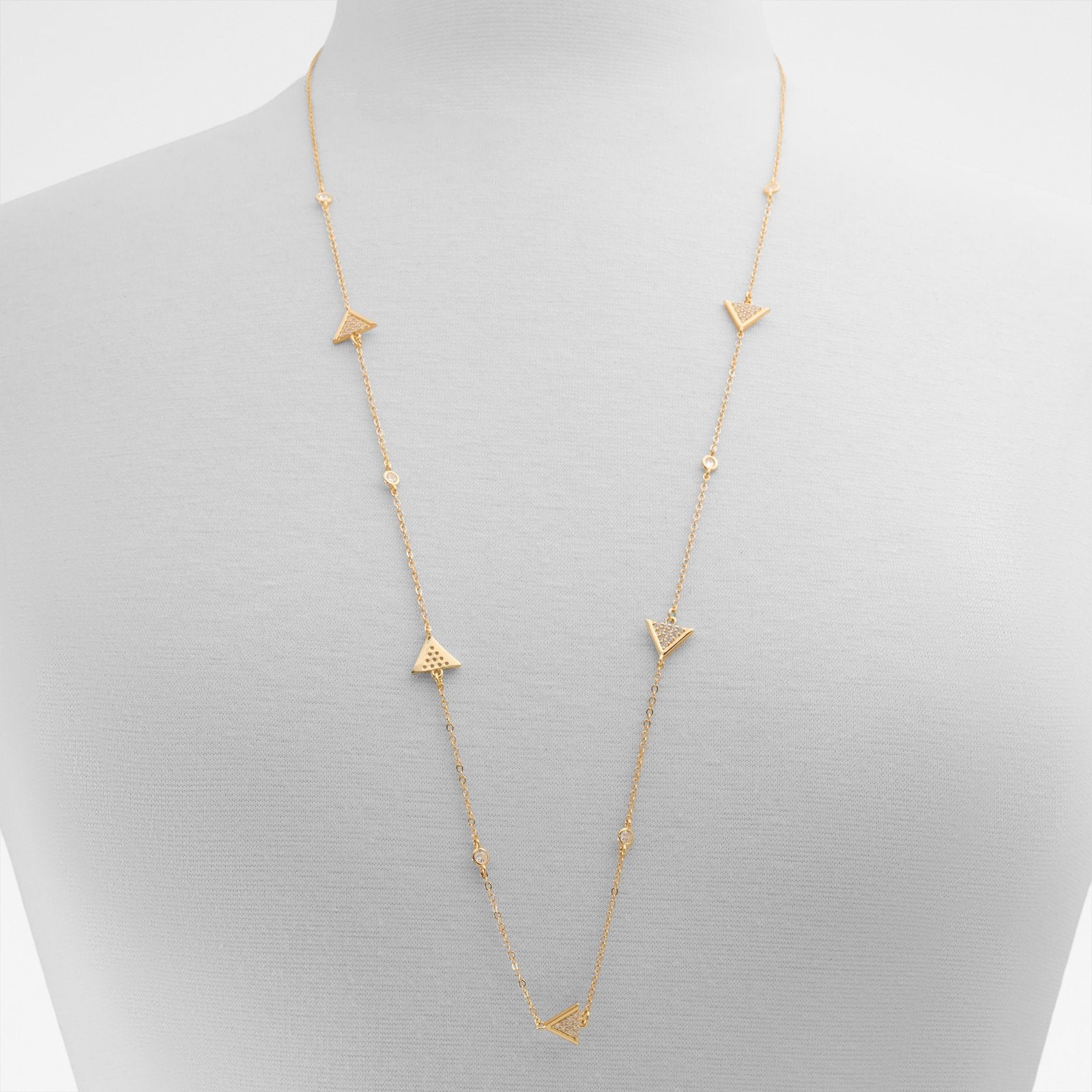 Kadın Gold Rengi Kolye-2