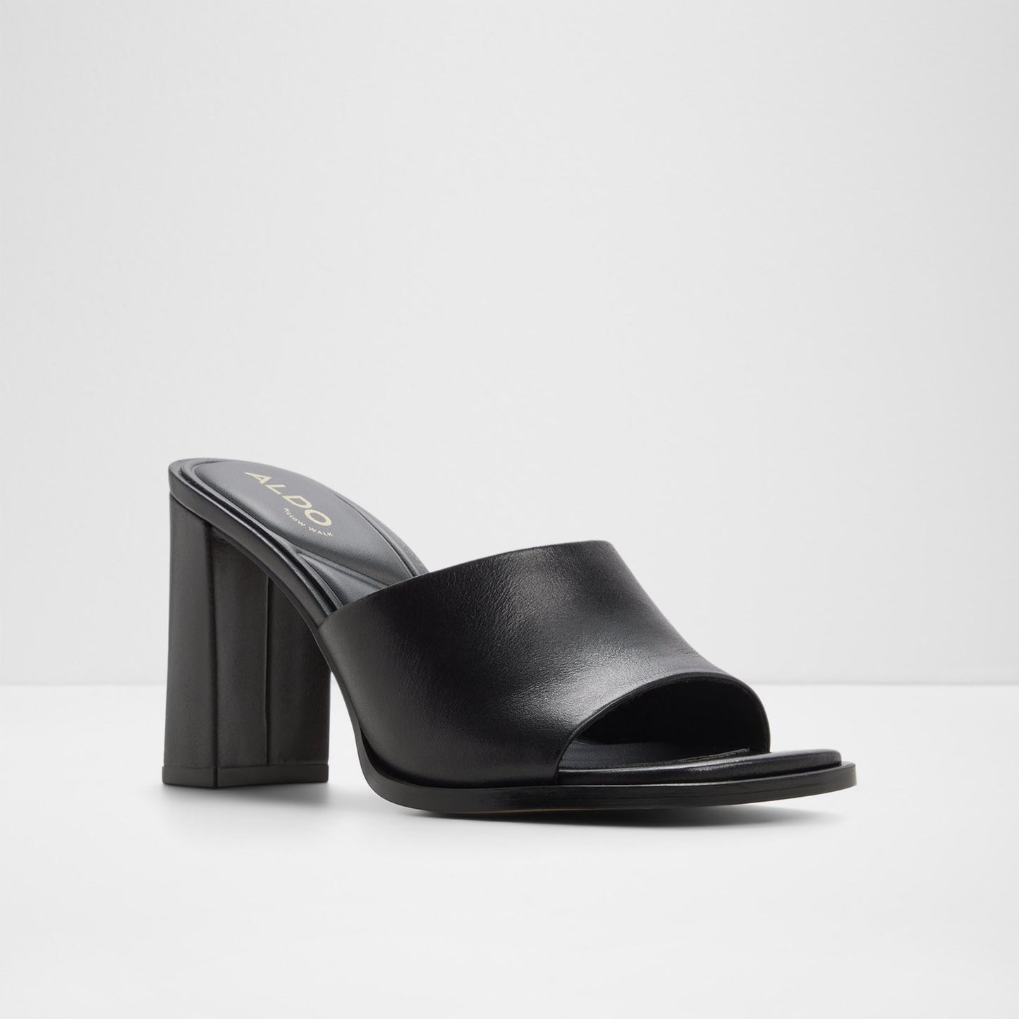 Kadın Siyah Topuklu Terlik-4