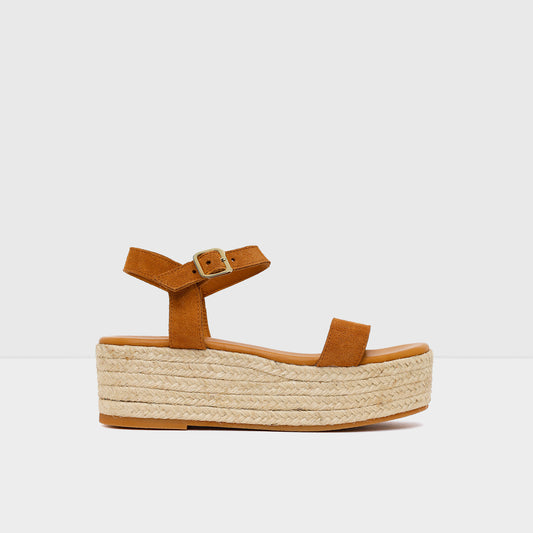 Kadın Taba Dolgu Topuk Sandalet-1