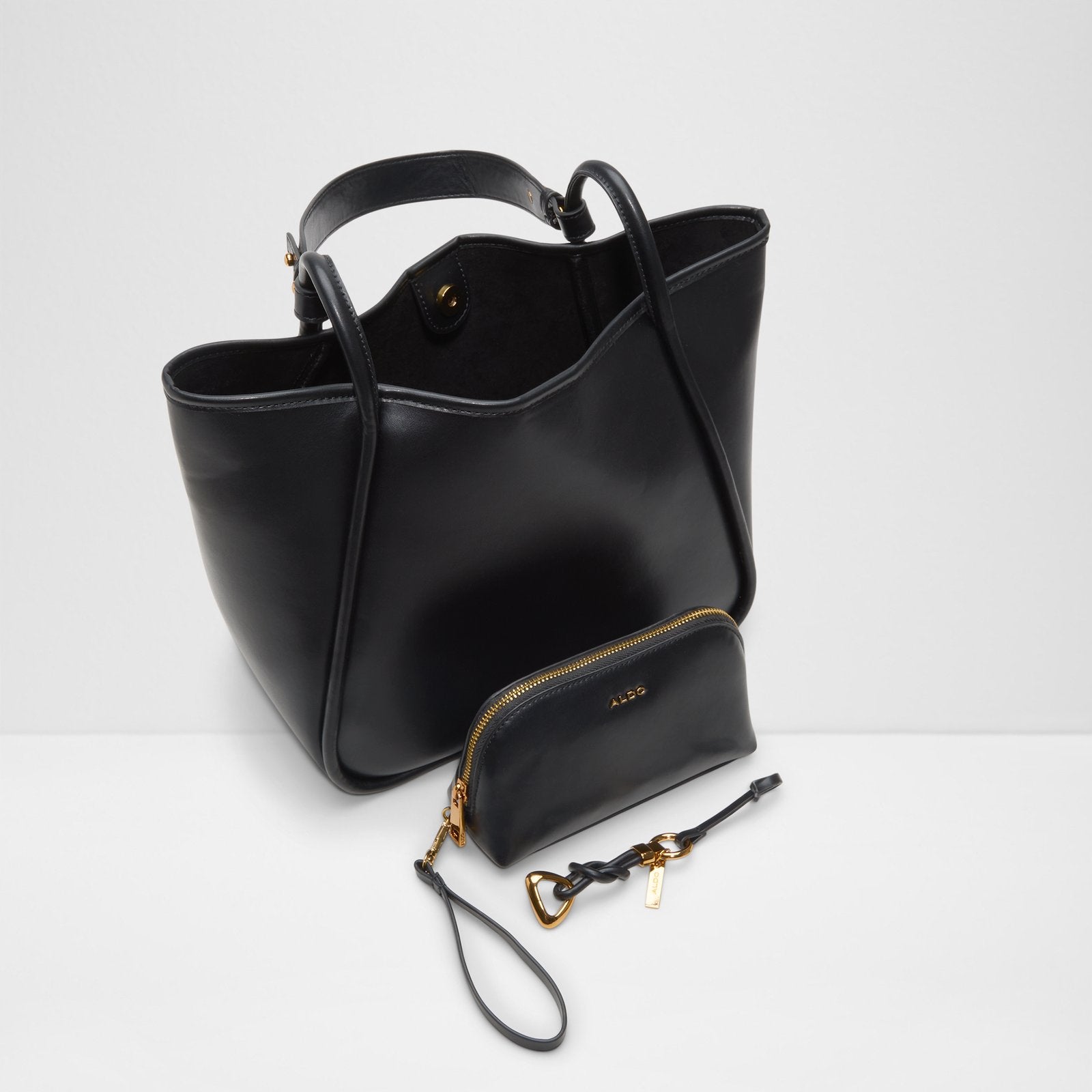 Kadın Siyah Omuz ve El Çantası-3