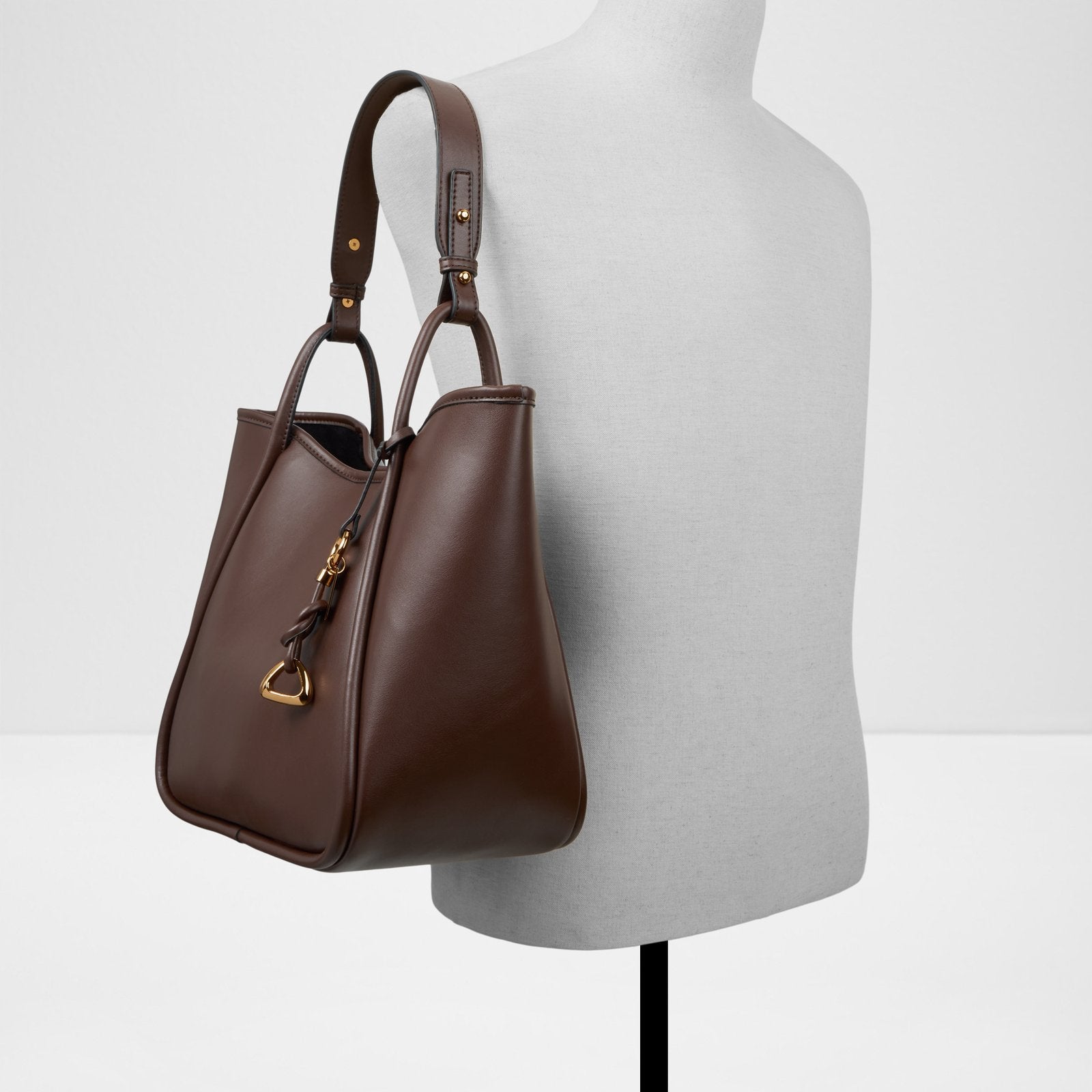 Kadın Kahve Omuz ve El Çantası-4