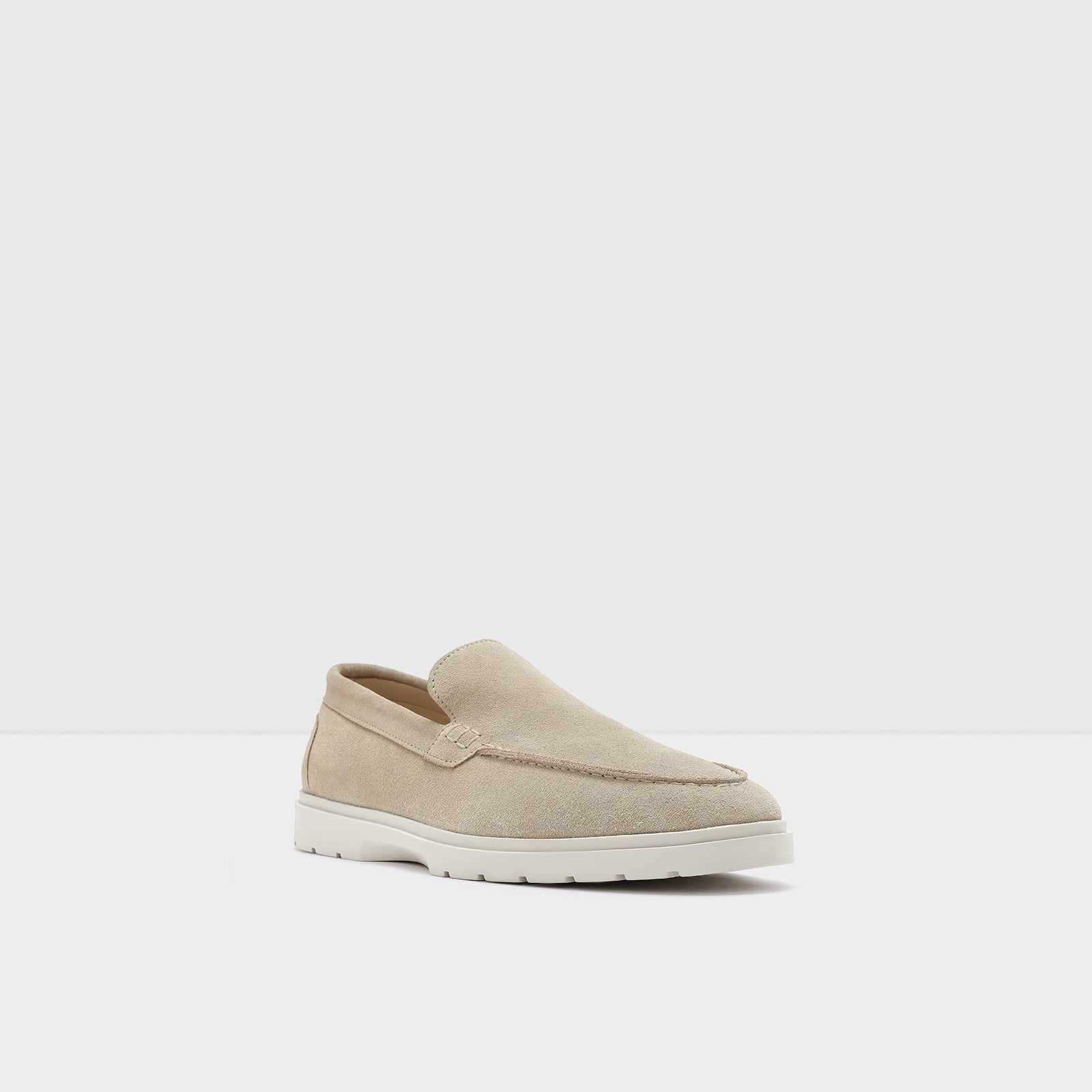 Erkek Bej Loafer-4