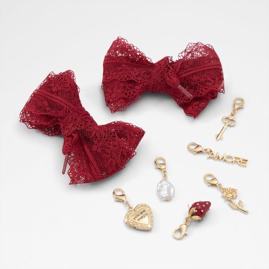 Kadın Gold Ayakkabı Süsü Aksesuar Seti-1