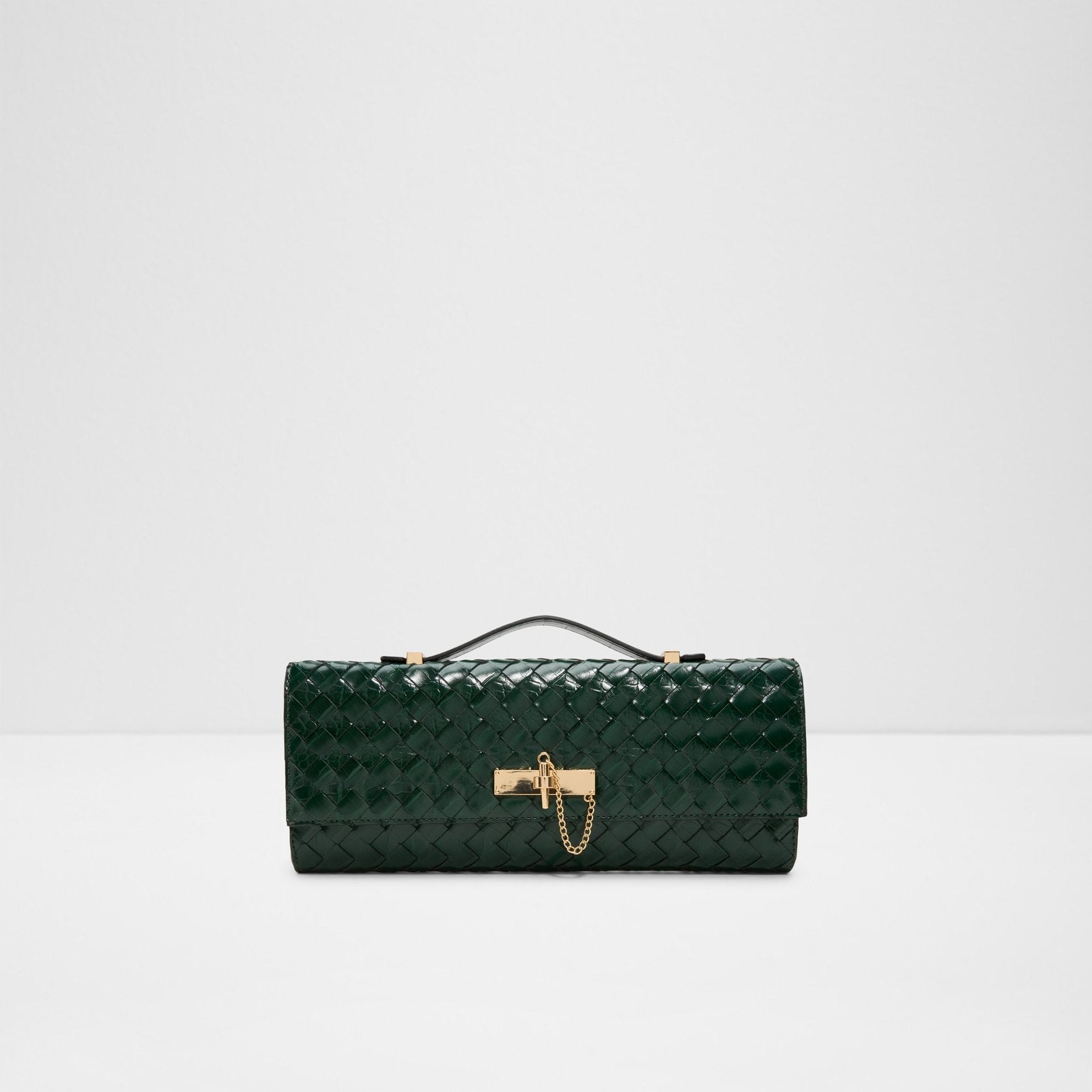 Kadın Yeşil Clutch El Çantası-1