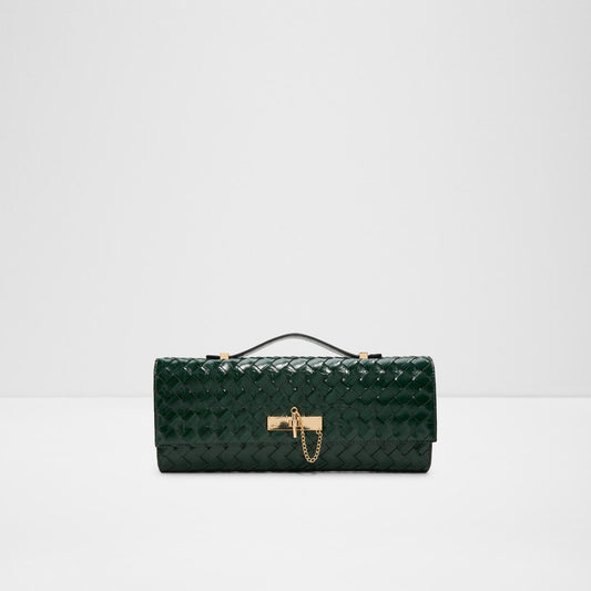Kadın Yeşil Clutch El Çantası-1