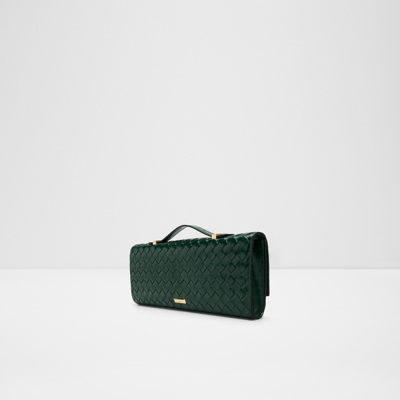 Kadın Yeşil Clutch El Çantası-2