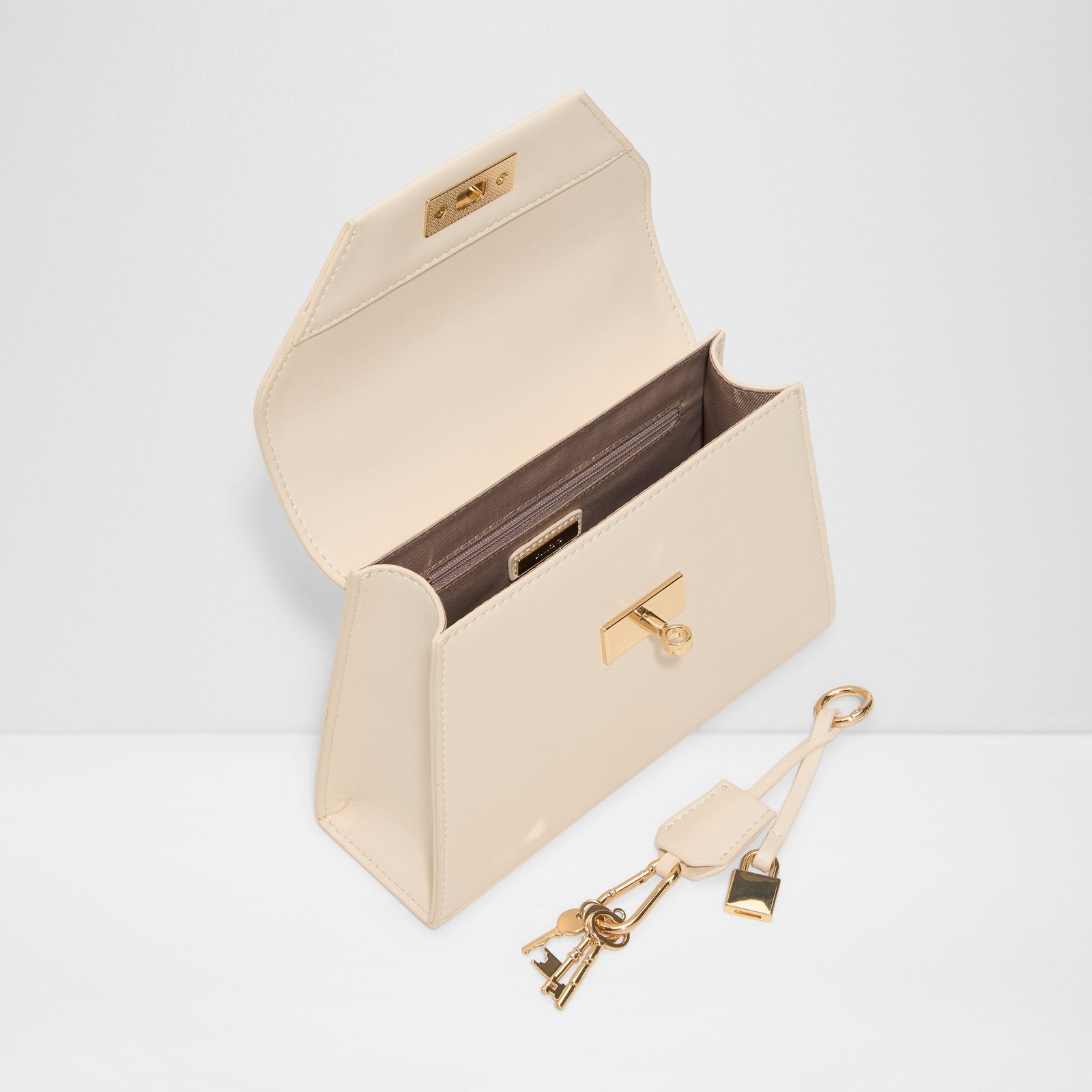 Kadın Ekru Çapraz Çanta-3